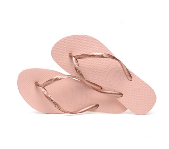 The Slim Flip Flop - Ballet Rose - Jaffi's
