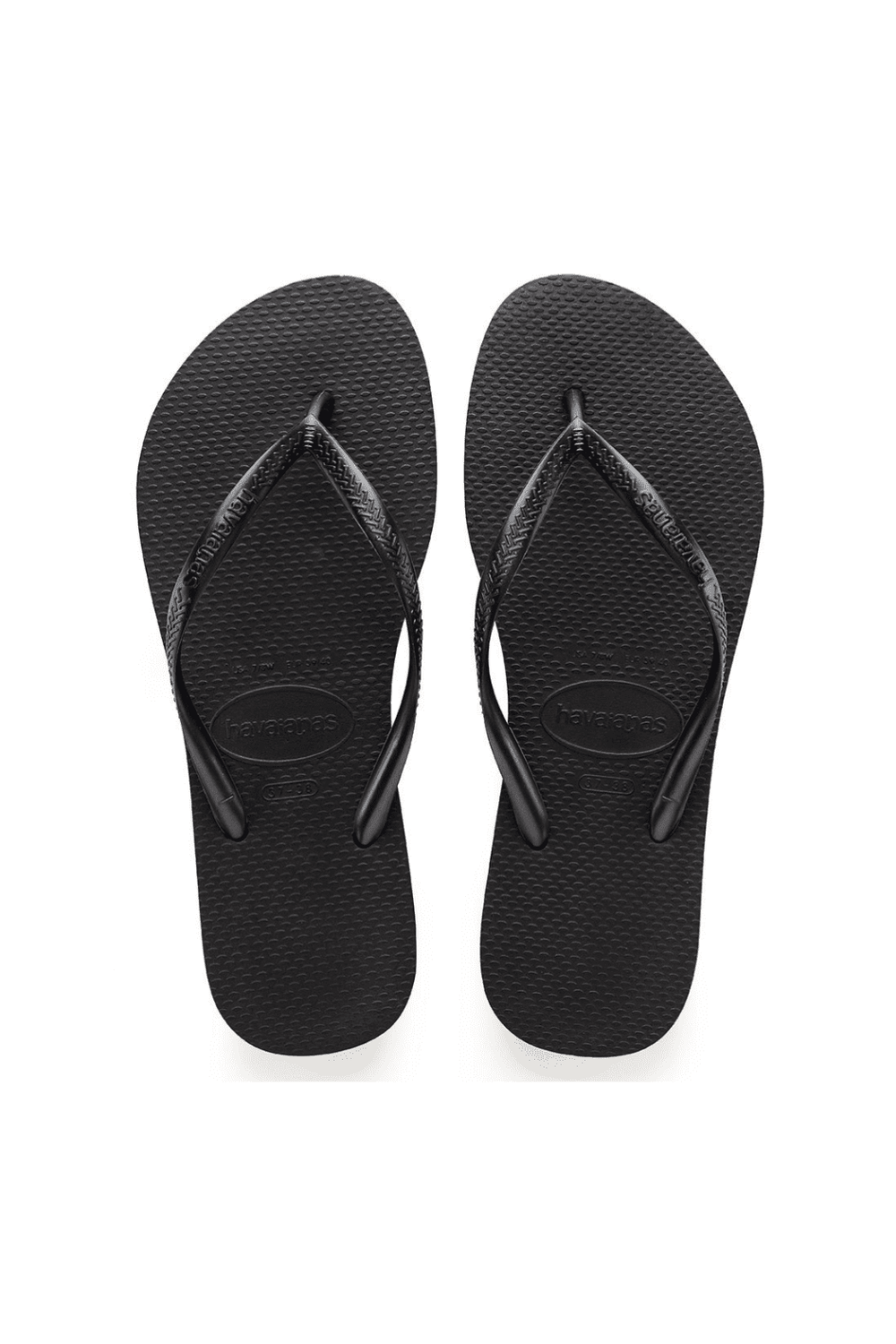 The Slim Flip Flop - Black - Jaffi's