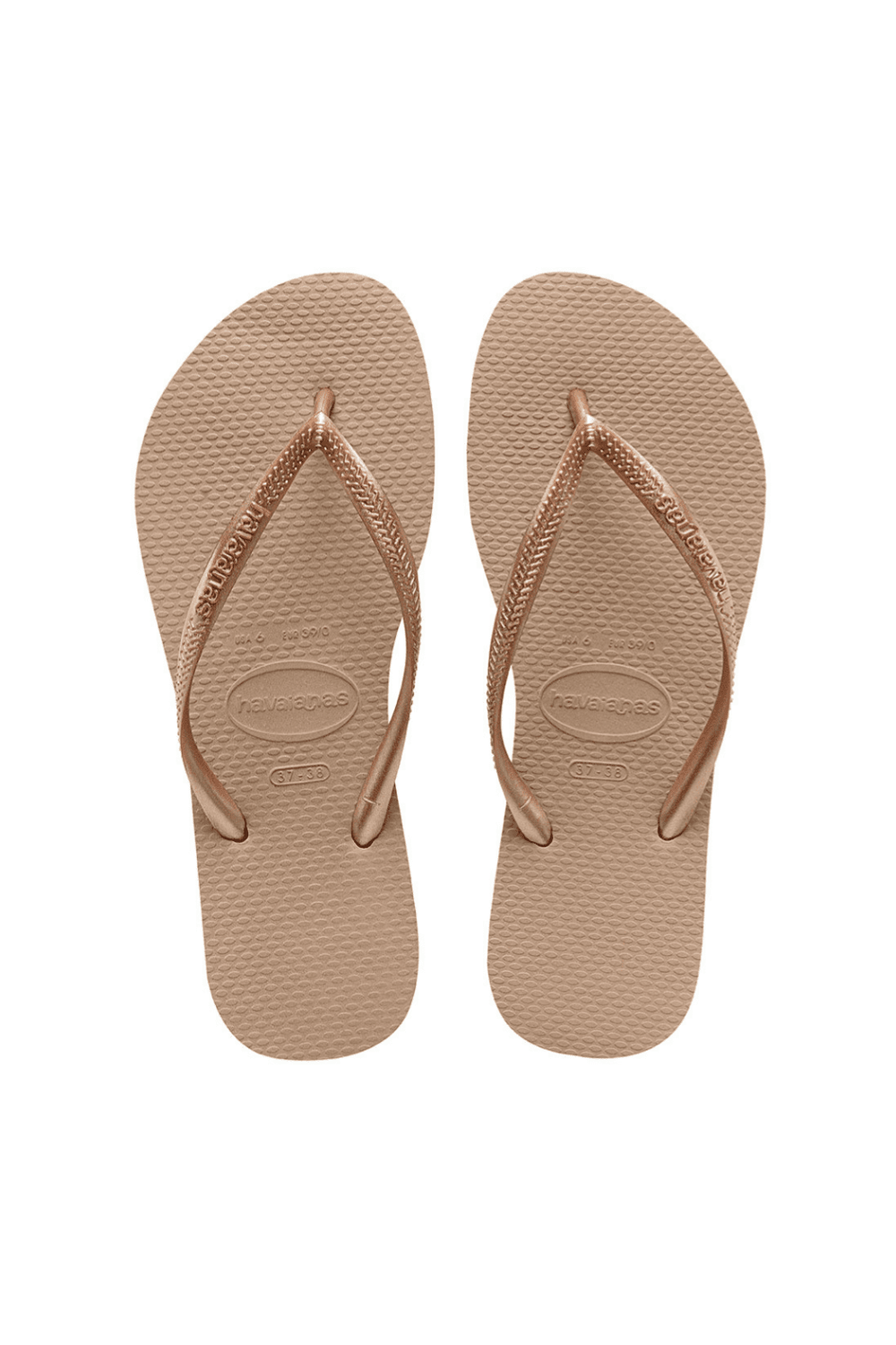 The Slim Flip Flop - Rose Gold - Jaffi's