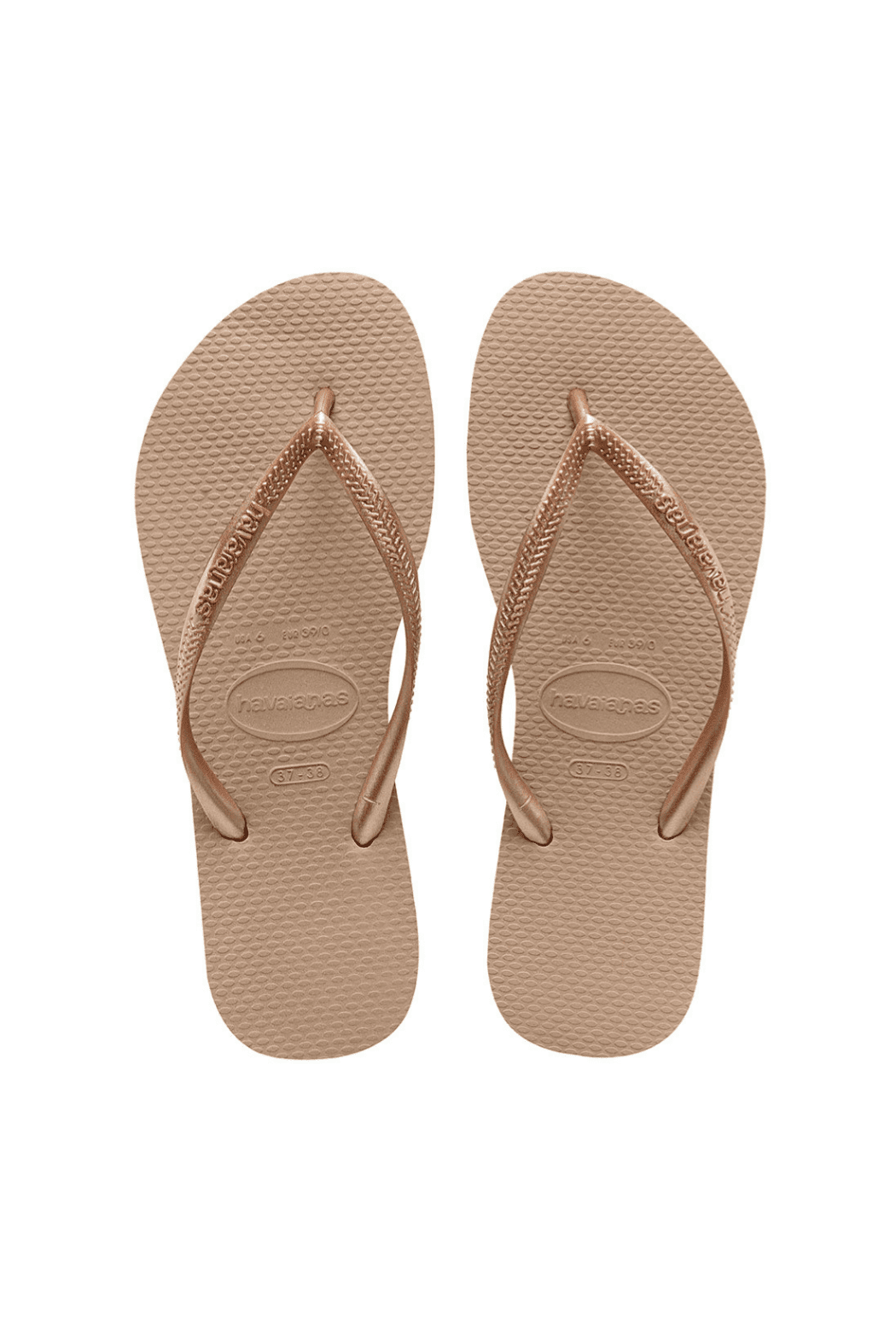 The Slim Flip Flop - Rose Gold - Jaffi's