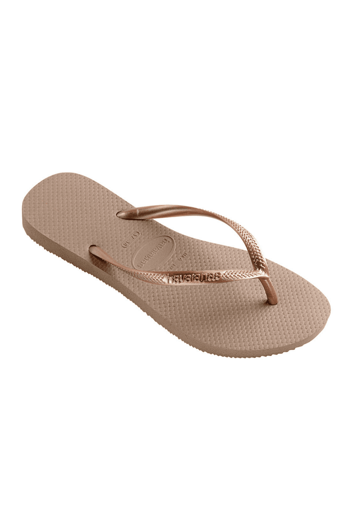 The Slim Flip Flop - Rose Gold - Jaffi's