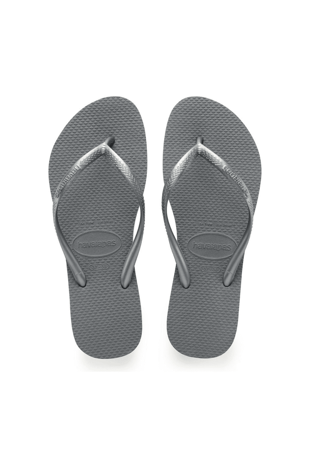 The Slim Flip Flop - Steel Grey - Jaffi's