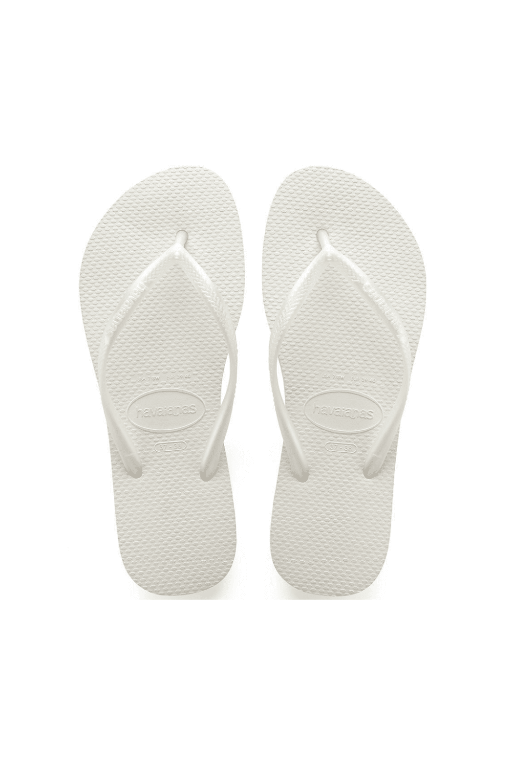 The Slim Flip Flop - White - Jaffi's