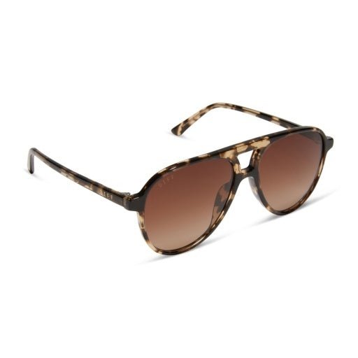 Tosca II Sunglasses - Espresso Tort + Brown Gradient Polarized - Jaffi's