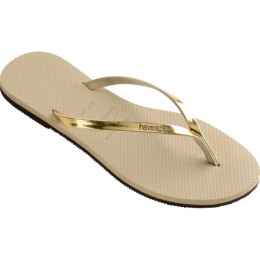 You Metallic Flip Flop - Gold Havaianas