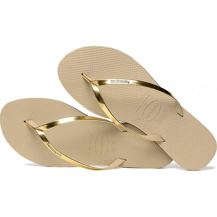 You Metallic Flip Flop - Gold Havaianas