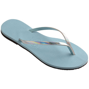 
                  
                    Load image into Gallery viewer, You Metallic Flip Flop - Blue Water Havaianas
                  
                