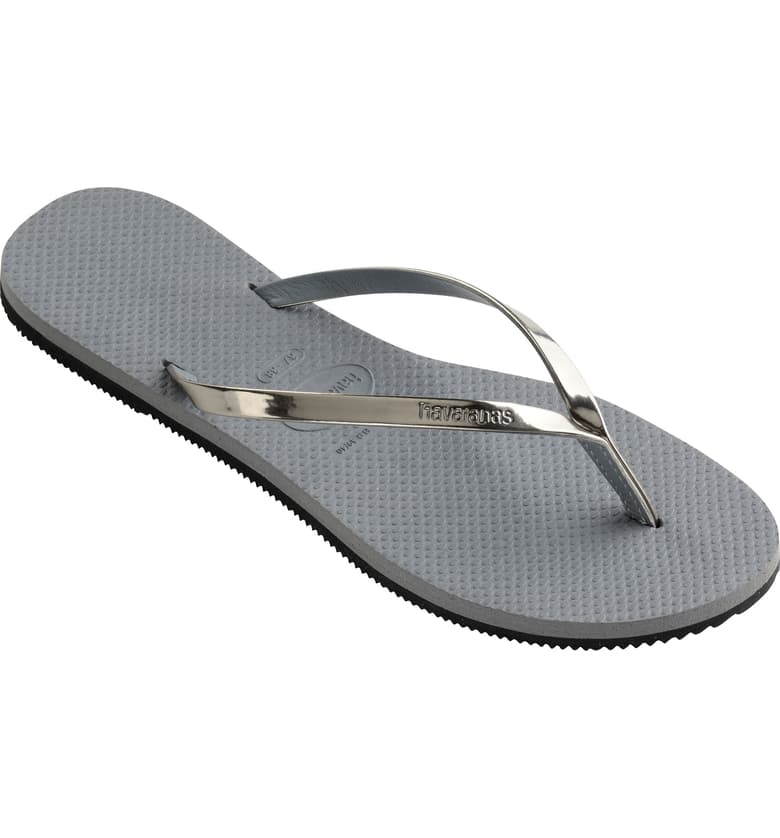 You Metallic Flip Flop - Steel Grey Havaianas