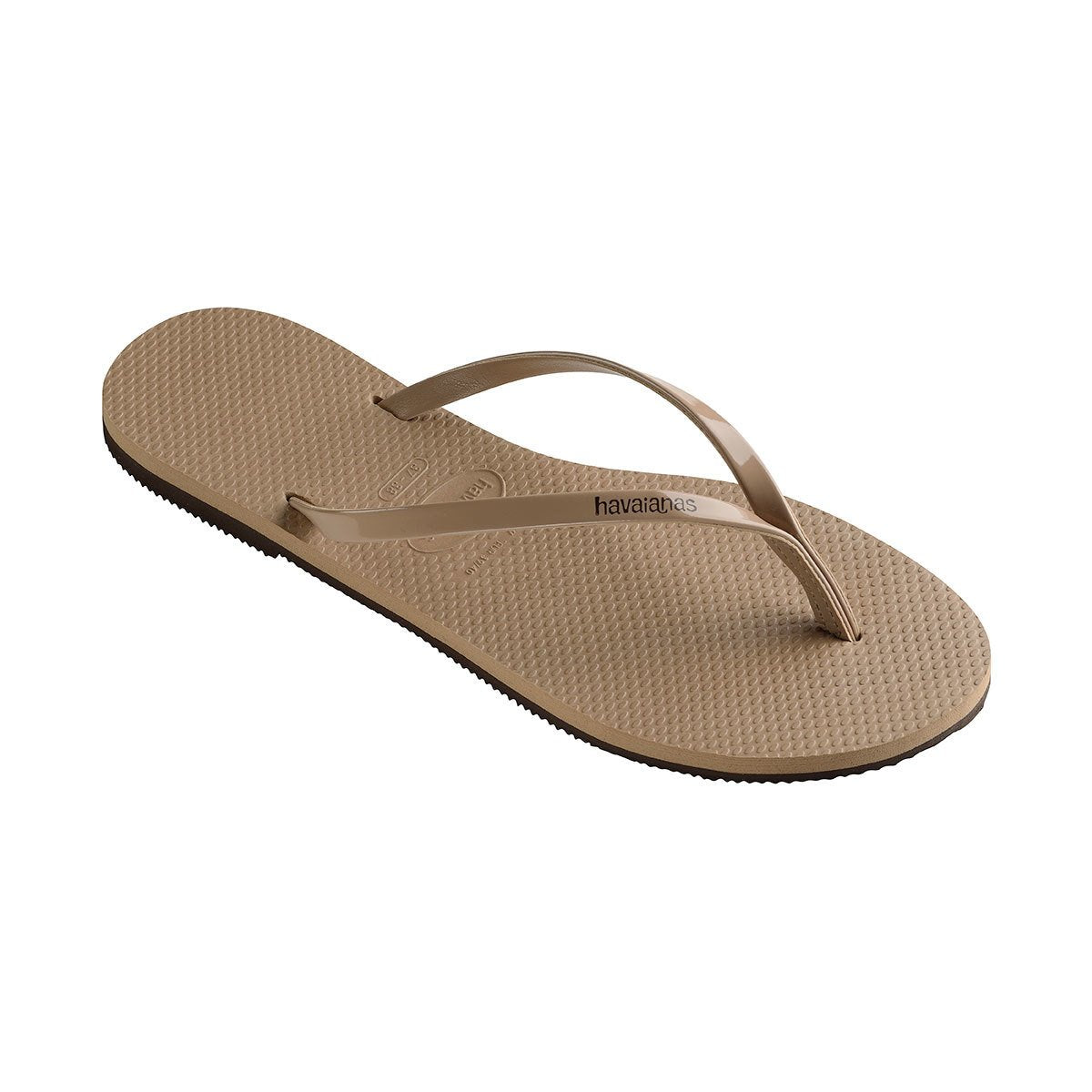 You Metallic Flip Flop Rose Gold Jaffi s