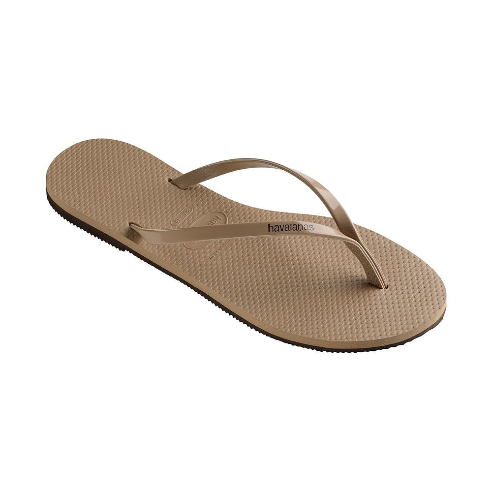 
                  
                    Load image into Gallery viewer, You Metallic Flip Flop - Rose Gold Havaianas
                  
                